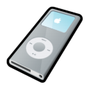 iPod Nano Silver Icon 128px png